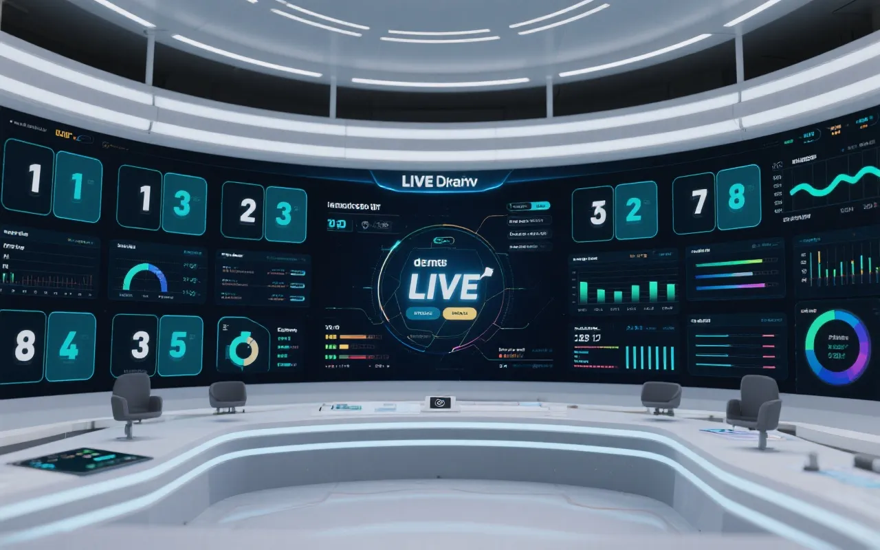 澳洲幸运5开奖直播界面示意图